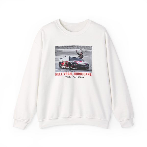 Carson Hocevar Hell Yeah Hurricane Talladega Win Unisex Heavy Blend™ Crewneck Sweatshirt