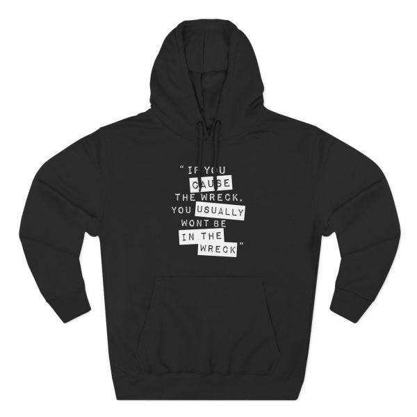 Carson Hocevar Wise Words Three-panel Fleece Hoodie