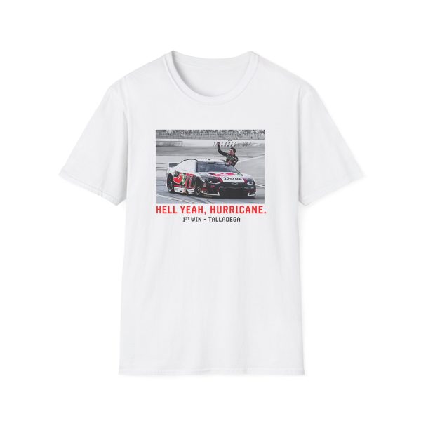 Carson Hocevar Hell Yeah Hurricane Talladega Win Unisex Softstyle T-shirt